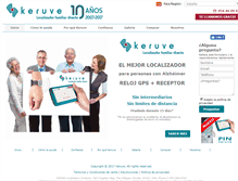 Tablet Screenshot of keruve.es
